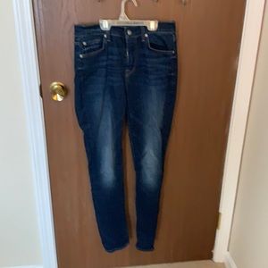 7 for all mankind high waist skinny jeans
